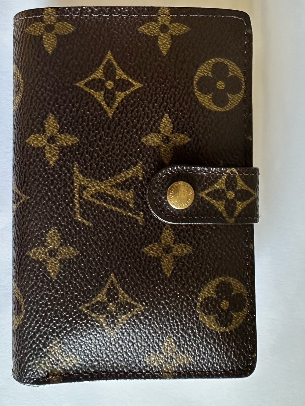 Louis Vuitton Monogram French Purse Frame Wallet | Vintage Kiss-Lock Bifold